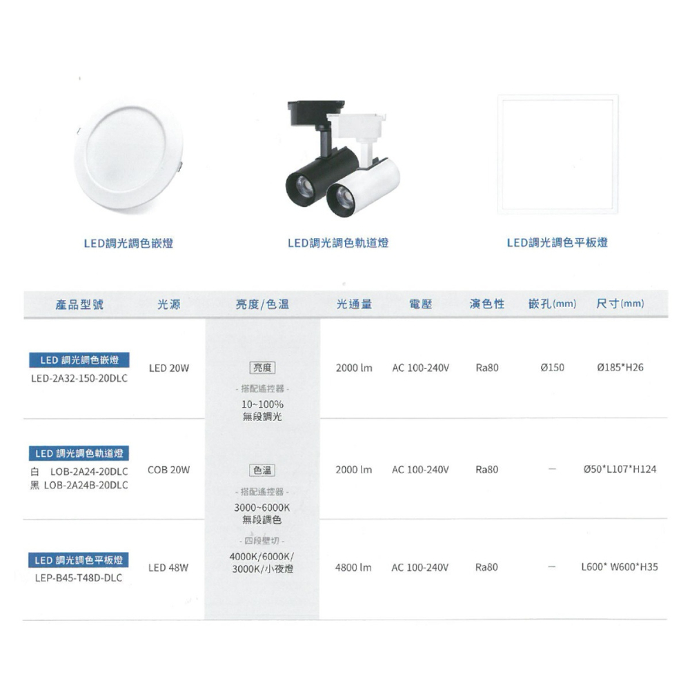 【大友照明】LED調光調色崁燈 可遙控 調光調色 20W 15公分 遙控器另購 調光崁燈 嵌燈 小夜燈 無段調光調色-細節圖4