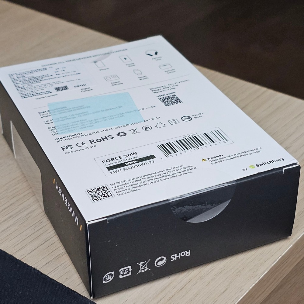 Mageasy force 30w 充電器 快充頭 氮化鎵 GaN-細節圖3