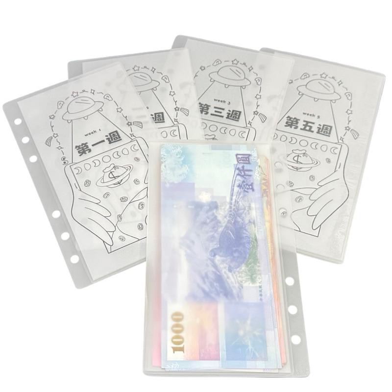 A6活頁袋📁售完不補┊招財宇宙┊53種分類項目┊現金收納┊手帳理財本┊預算分配┊理財 存錢┊家庭記帳 • 手作-細節圖6
