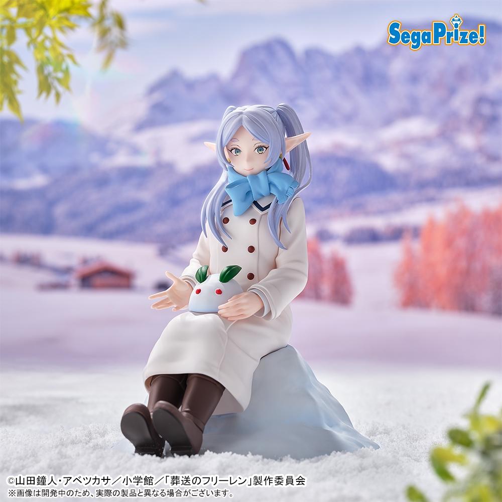 🐟草魚玩具🐟「日版全新現貨」 葬送的芙莉蓮 XStellar 修塔爾克 費倫 芙莉蓮 SEGA 玩雪 雪人 公仔-細節圖4