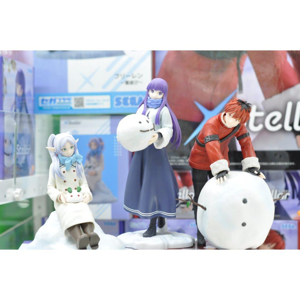 🐟草魚玩具🐟「日版全新現貨」 葬送的芙莉蓮 XStellar 修塔爾克 費倫 芙莉蓮 SEGA 玩雪 雪人 公仔-細節圖5