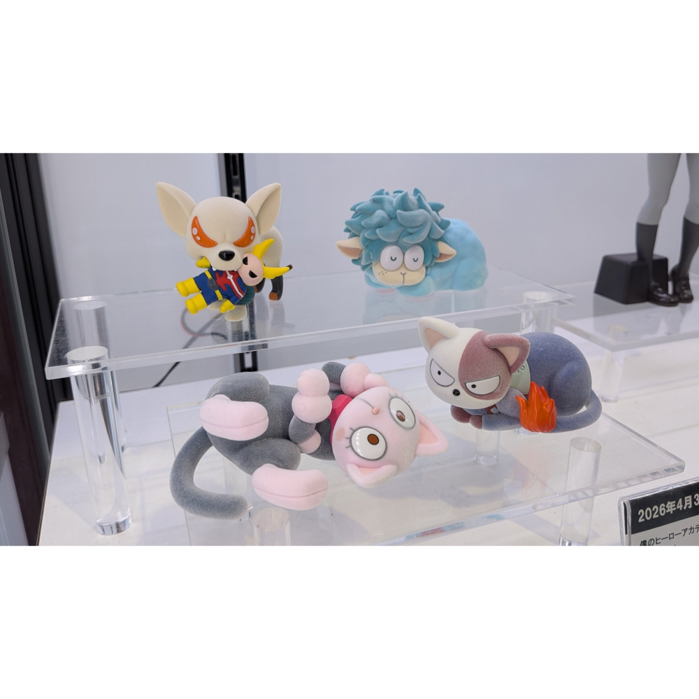 🐟草魚玩具🐟「日版全新現貨」Fluffy Puffy 我的英雄學院 綠谷出久 爆豪勝己 轟焦凍 麗日御茶子 公仔-細節圖4