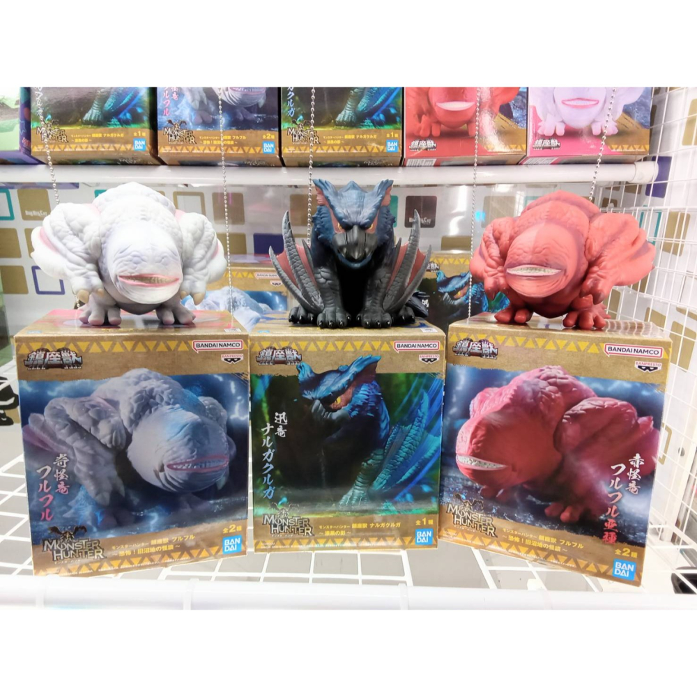 🐟草魚玩具🐟「日版全新現貨」魔物獵人 鎮座獸 迅龍 漆黑之影 電龍 奇怪龍 夫魯夫魯 沼澤怪談 模型 景品 公仔-細節圖3