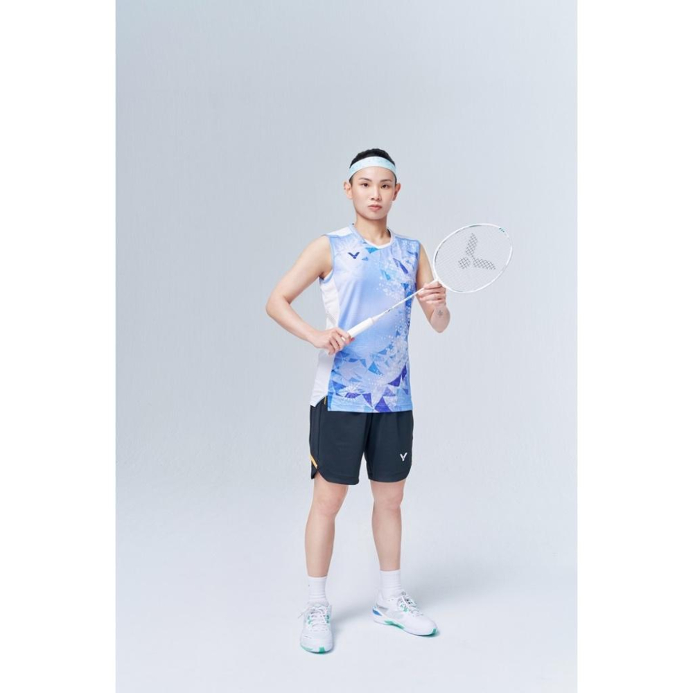 【凱將體育】戴資穎 致敬系列 推廣版 無袖款 大賽服 T-50004TTY 背心 上衣 小戴 勝利 VICTOR 羽球-細節圖3