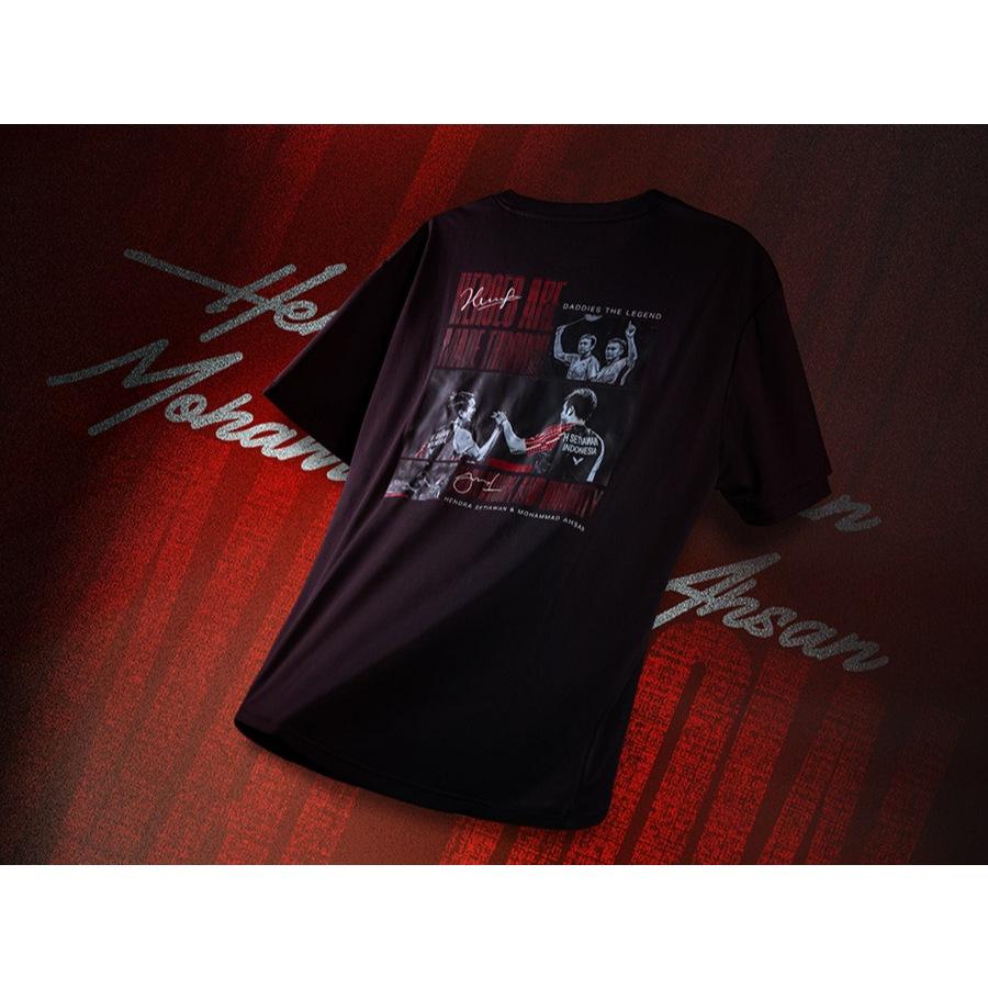 【凱將體育】勝利 阿萬阿山紀念限定衣 T-501DTL C 限定款 羽球 羽球衣 運動服 運動衣 阿萬 阿山-細節圖2