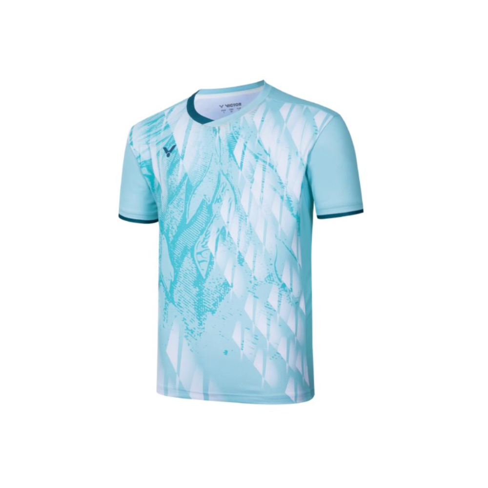 【凱將體育羽球店】VICTOR 國際選手推廣服 (中性款) T-45000TD 勝利 羽球上衣 羽球衣 排汗衣 大賽服-細節圖4