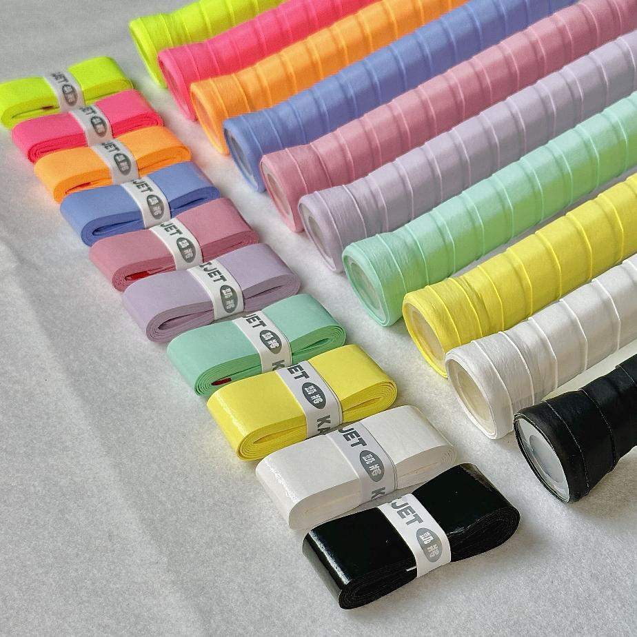 凱將體育/  QQ握把布 羽球 軟彈握感 多色 KJ126 黏性 吸汗 耐磨 防滑 手柄綁帶 手膠-細節圖2