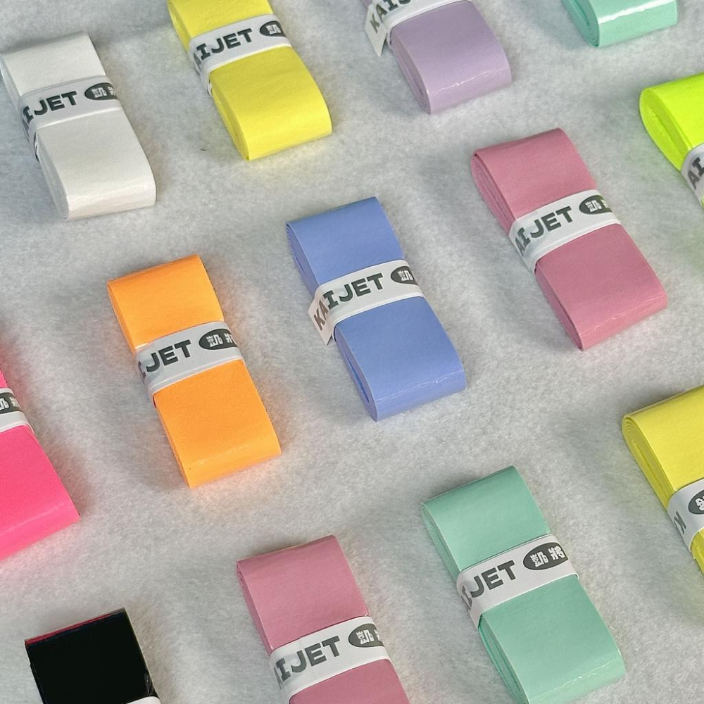 凱將體育/  QQ握把布 羽球 軟彈握感 多色 KJ126 黏性 吸汗 耐磨 防滑 手柄綁帶 手膠-細節圖3