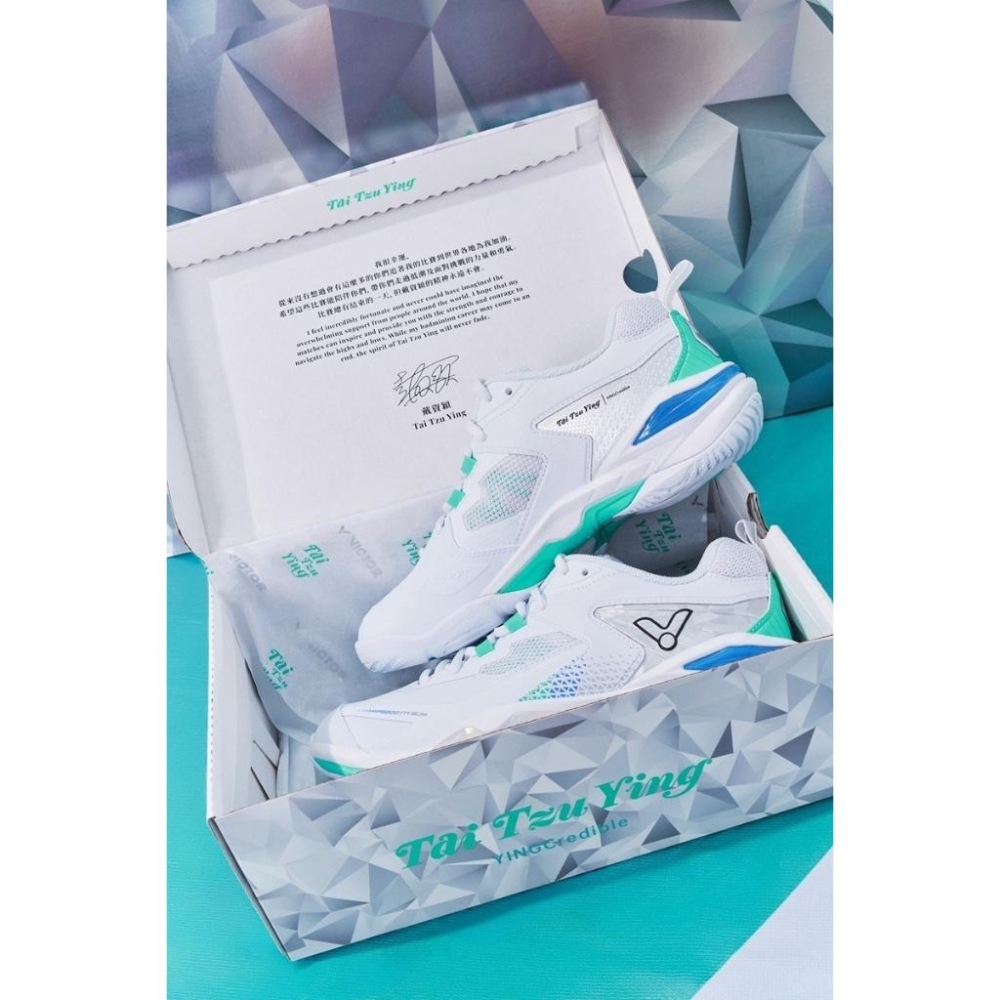 【凱將體育】戴資穎 致敬系列 羽球鞋 P9200TTY NLite AR 勝利 小戴 羽球 VICTOR V-SHAPE-細節圖6