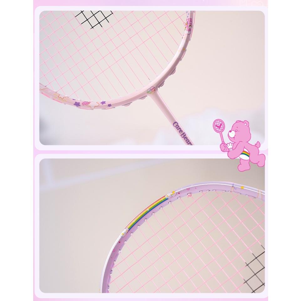【凱將體育】CARE BEARS X VICTOR 夢幻聯名 聯名羽球拍 極速 JS-CBC-細節圖5