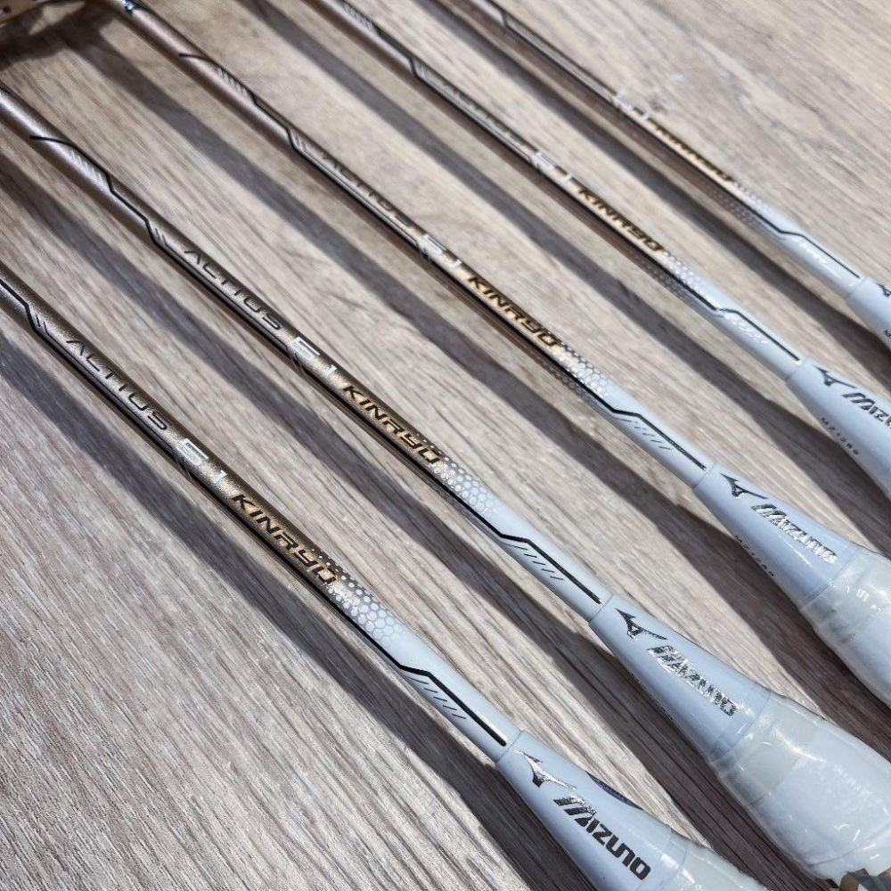 【凱將體育】MIZUNO 美津濃 限定販售 ALTIUS 5.1 KINRYU 金龍 羽球拍 73MTB42364 黑金-細節圖4
