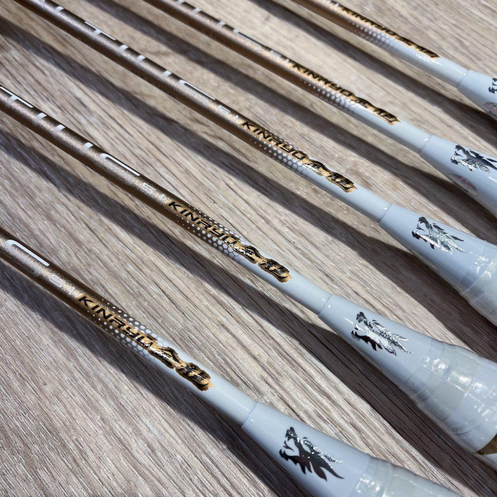 【凱將體育】MIZUNO 美津濃 限定販售 ALTIUS 5.1 KINRYU 金龍 羽球拍 73MTB42364 黑金-細節圖5