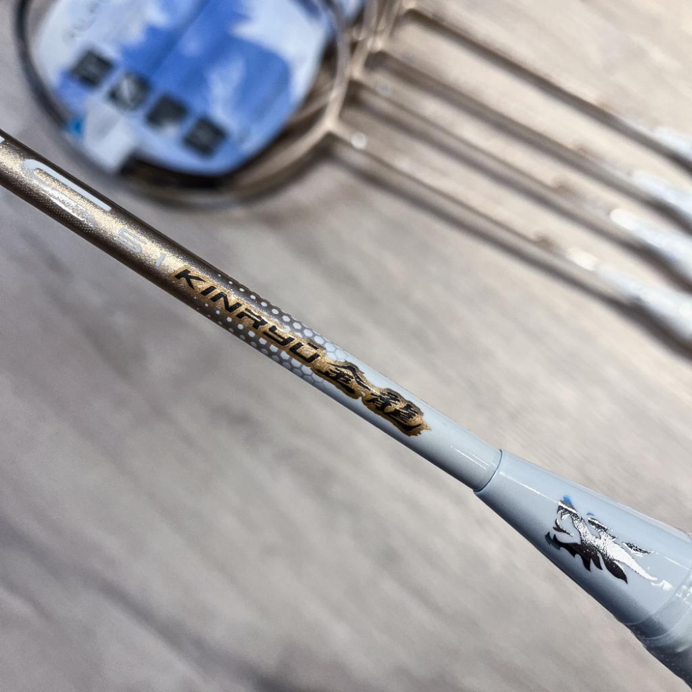 【凱將體育】MIZUNO 美津濃 限定販售 ALTIUS 5.1 KINRYU 金龍 羽球拍 73MTB42364 黑金-細節圖6