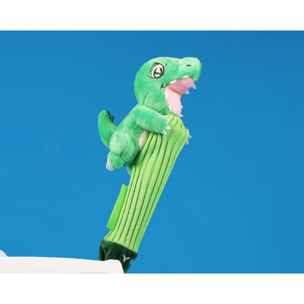 【凱將體育】勝利 中國羽球公開賽 限定 恐龍握柄套 保護套 握把套 羽球拍 VICTOR 恐龍 2024 可愛 握柄套-細節圖5