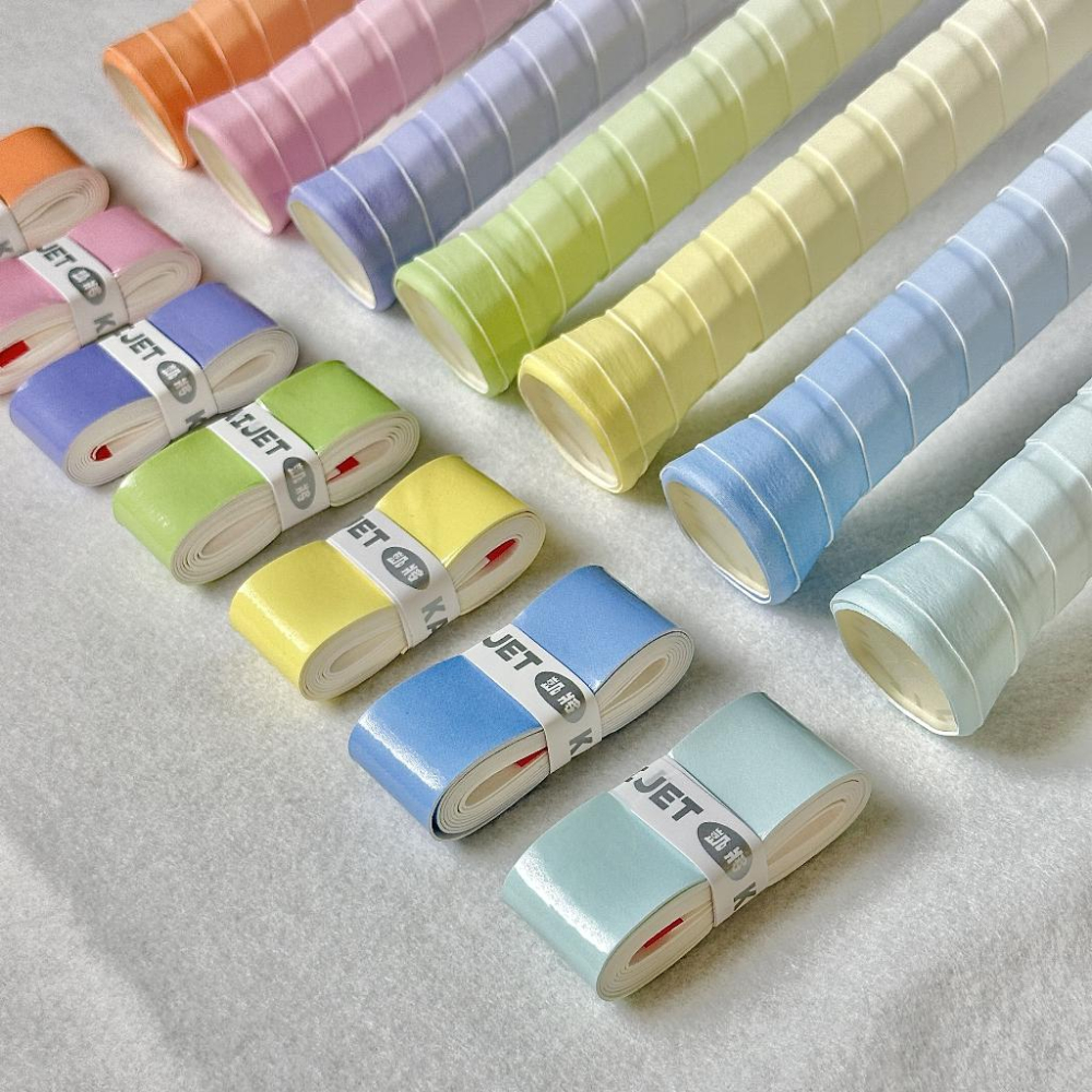 凱將體育/漸層握把布 真。質感色 羽球 多色 握把布 KJ106 吸汗 耐磨 防滑 手柄綁帶 手膠-細節圖3