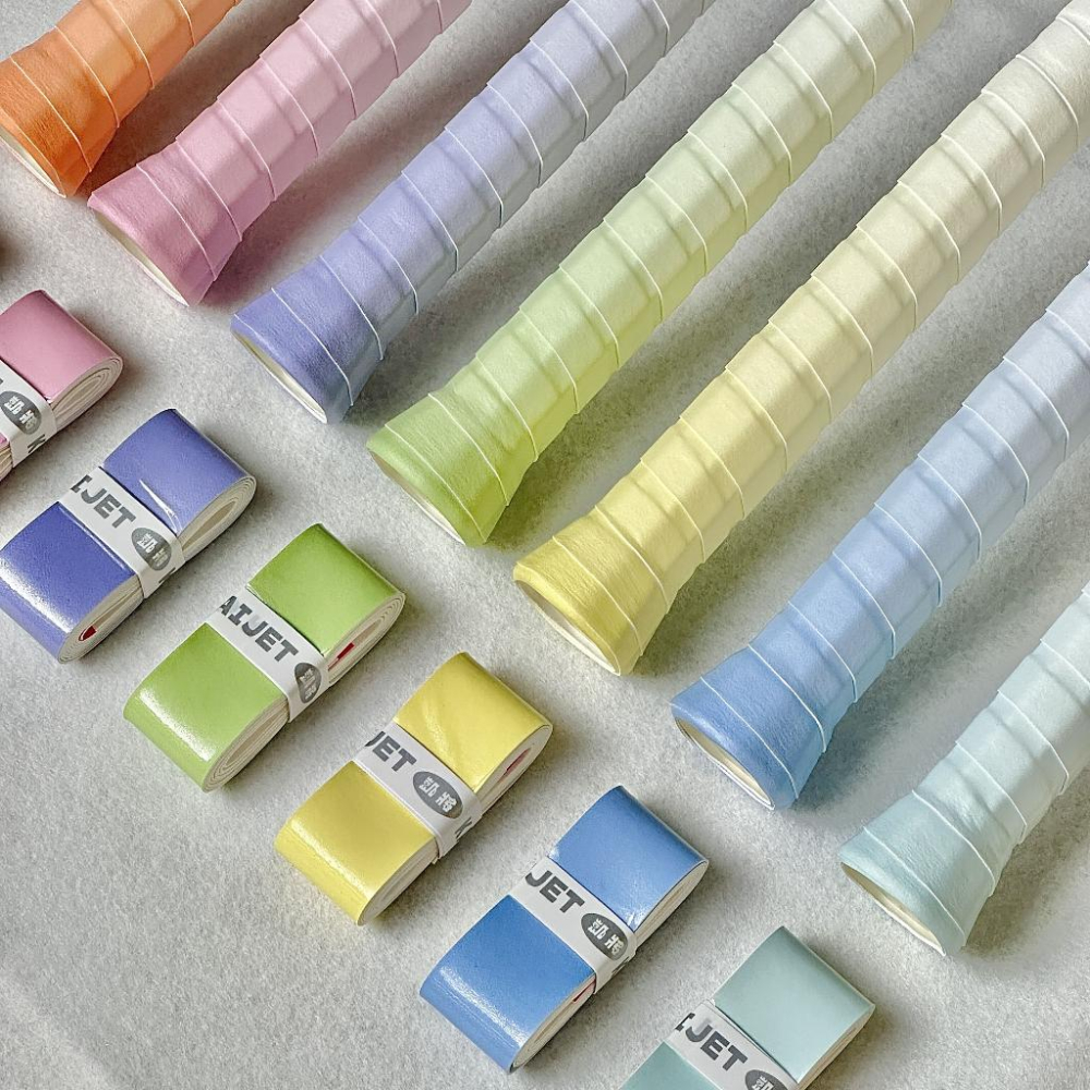 凱將體育/漸層握把布 真。質感色 羽球 多色 握把布 KJ106 吸汗 耐磨 防滑 手柄綁帶 手膠-細節圖6