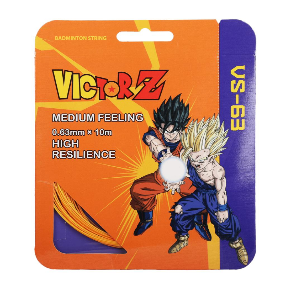 【凱將體育】勝利 X 七龍珠Z 聯名 羽球線 拍線 雙色線 VICTOR 七龍珠 賽亞魂 VS-63 VS-63DBZ-細節圖3