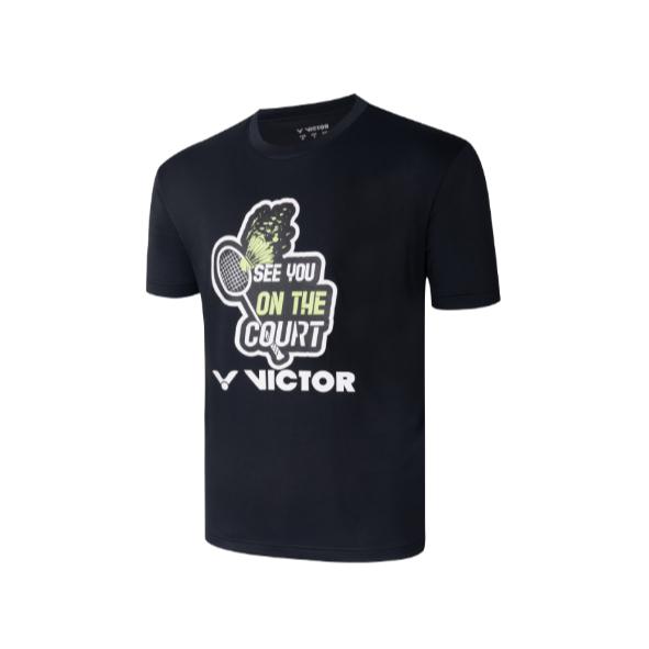 【凱將體育】VICTOR T-Shirt (中性款) T-2411 A/C/L SEE YOU ON THE COURT-細節圖2
