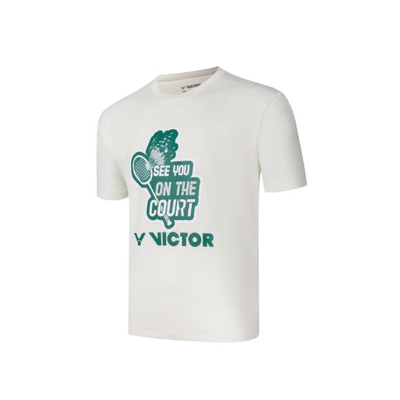 【凱將體育】VICTOR T-Shirt (中性款) T-2411 A/C/L SEE YOU ON THE COURT-細節圖3