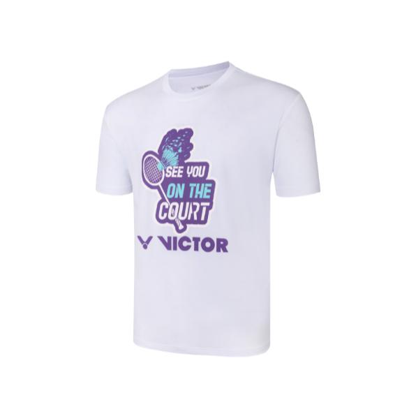 【凱將體育】VICTOR T-Shirt (中性款) T-2411 A/C/L SEE YOU ON THE COURT-細節圖4