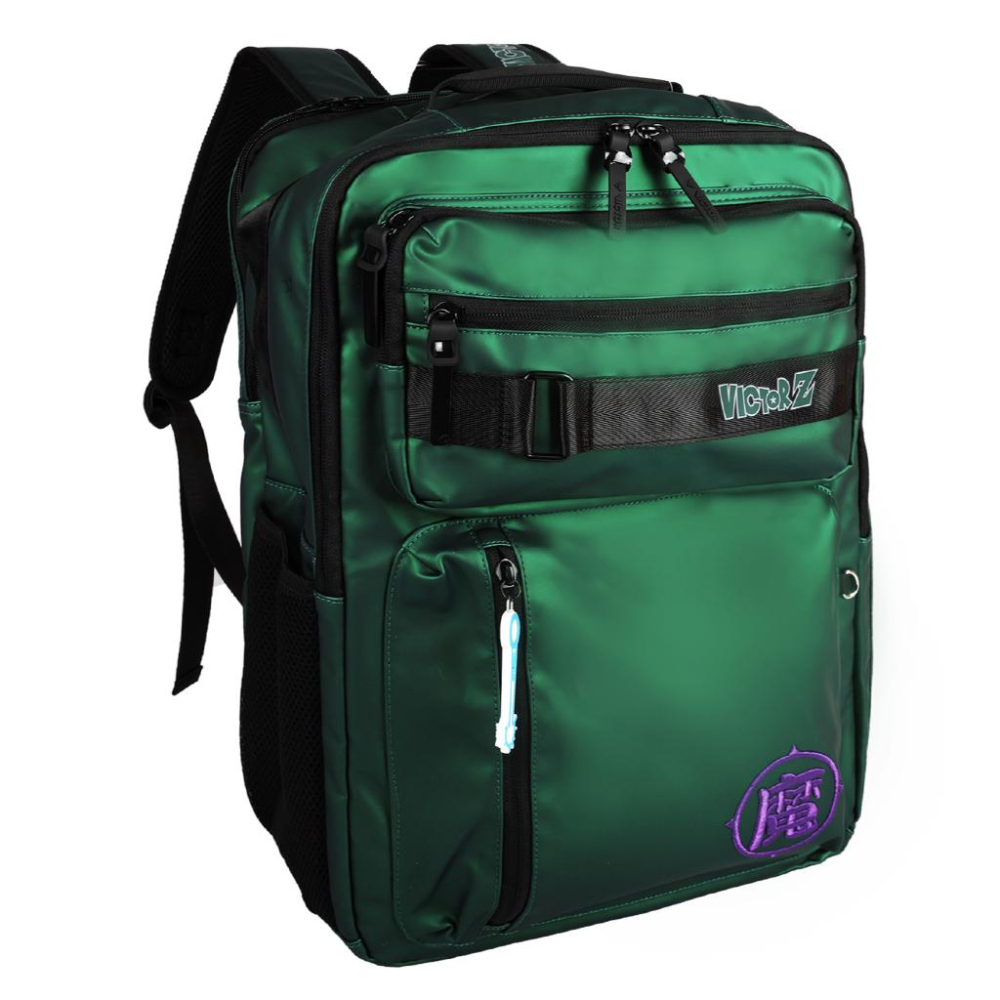 【凱將體育】勝利 X 七龍珠Z 聯名 後背包 羽球包 VICTOR 七龍珠 賽亞魂 墨綠 黑 BR5039DBZ 背包-細節圖3