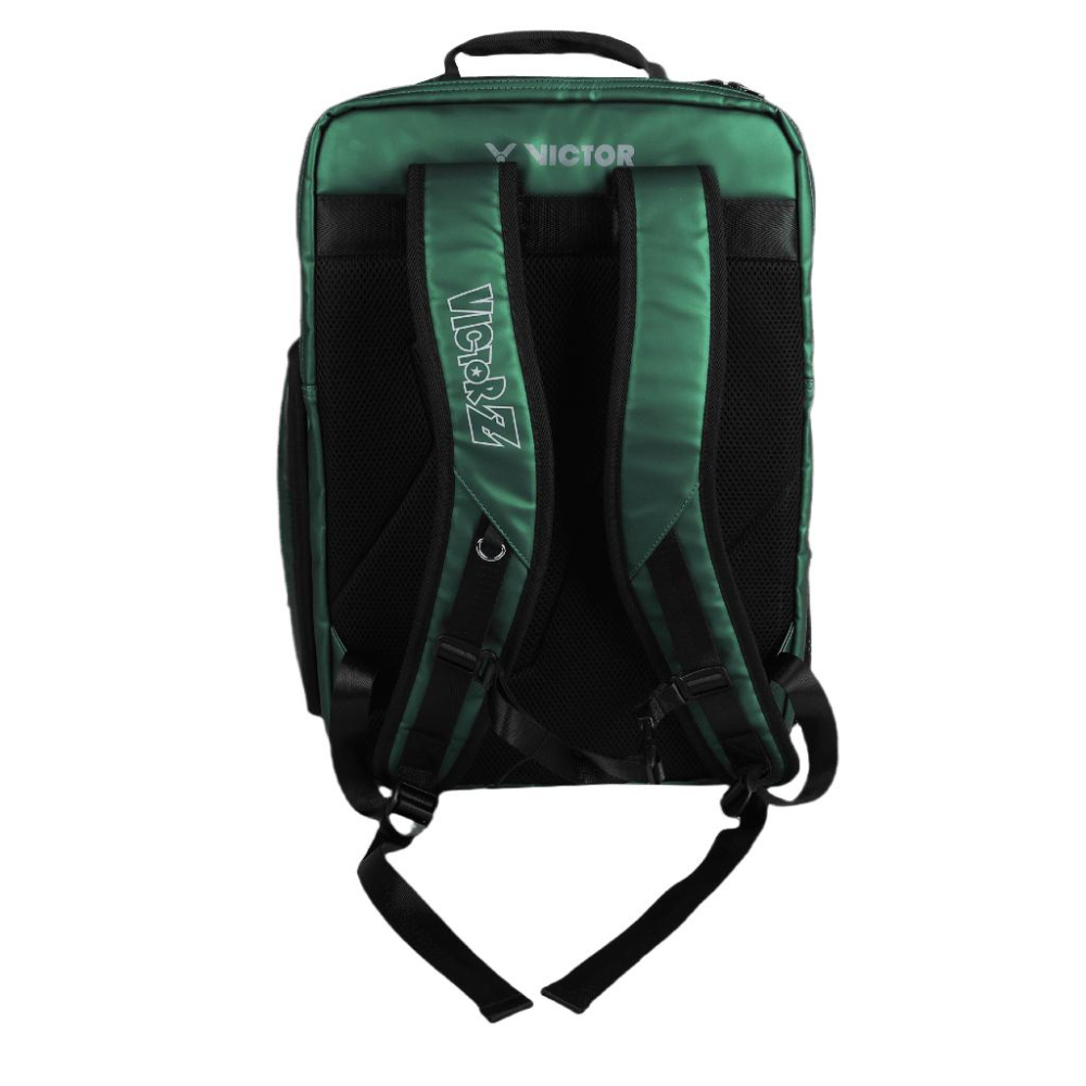 【凱將體育】勝利 X 七龍珠Z 聯名 後背包 羽球包 VICTOR 七龍珠 賽亞魂 墨綠 黑 BR5039DBZ 背包-細節圖4