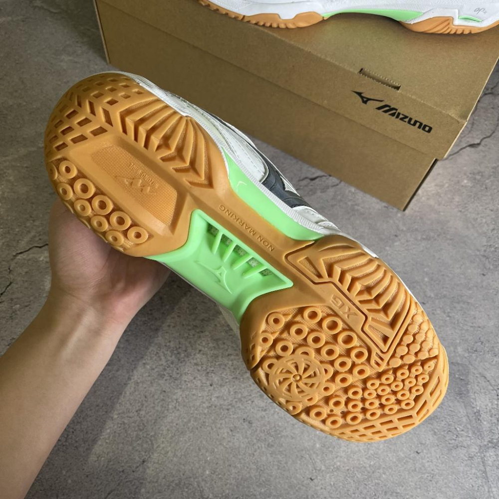 【凱將體育羽球店】MIZUNO WAVE FANG PRO 羽球鞋 71GA210071 美津濃 標準楦頭 薄荷綠 2E-細節圖6