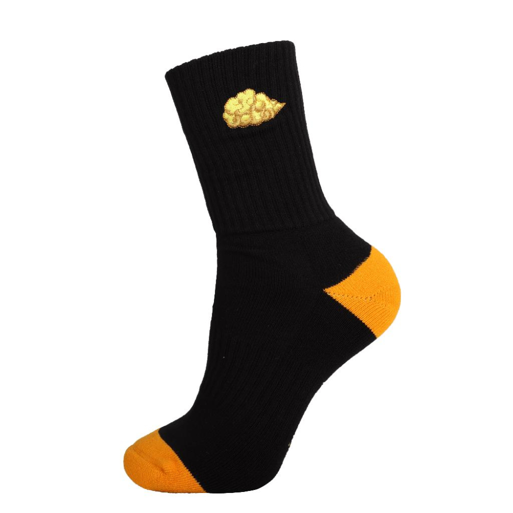 【凱將體育】勝利 X 七龍珠Z 聯名 襪子 運動襪 羽球襪 刺繡 VICTOR 七龍珠 賽亞魂 25-28cm-細節圖3