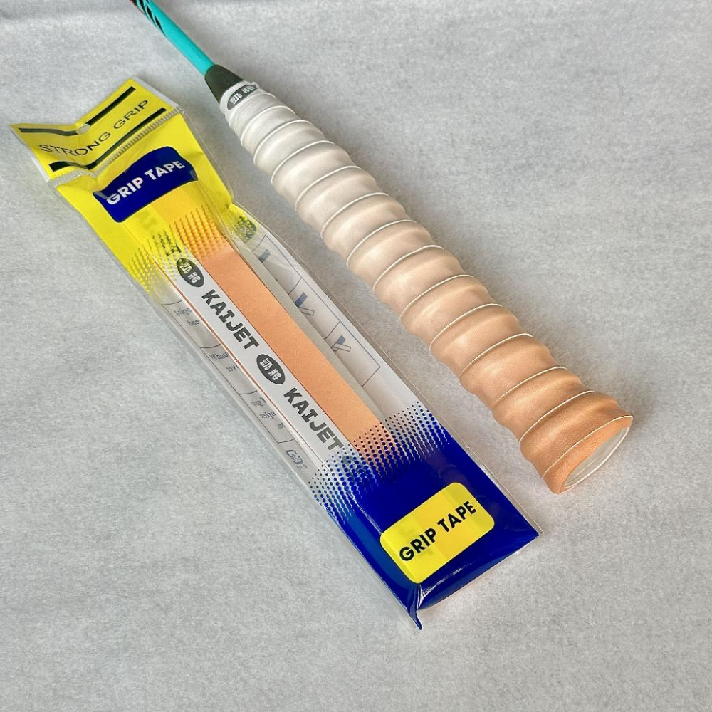 凱將體育/  龍骨握把布 羽球 清新漸層 多色 KJ128 黏性 吸汗 耐磨 防滑 手柄綁帶 手膠-細節圖5