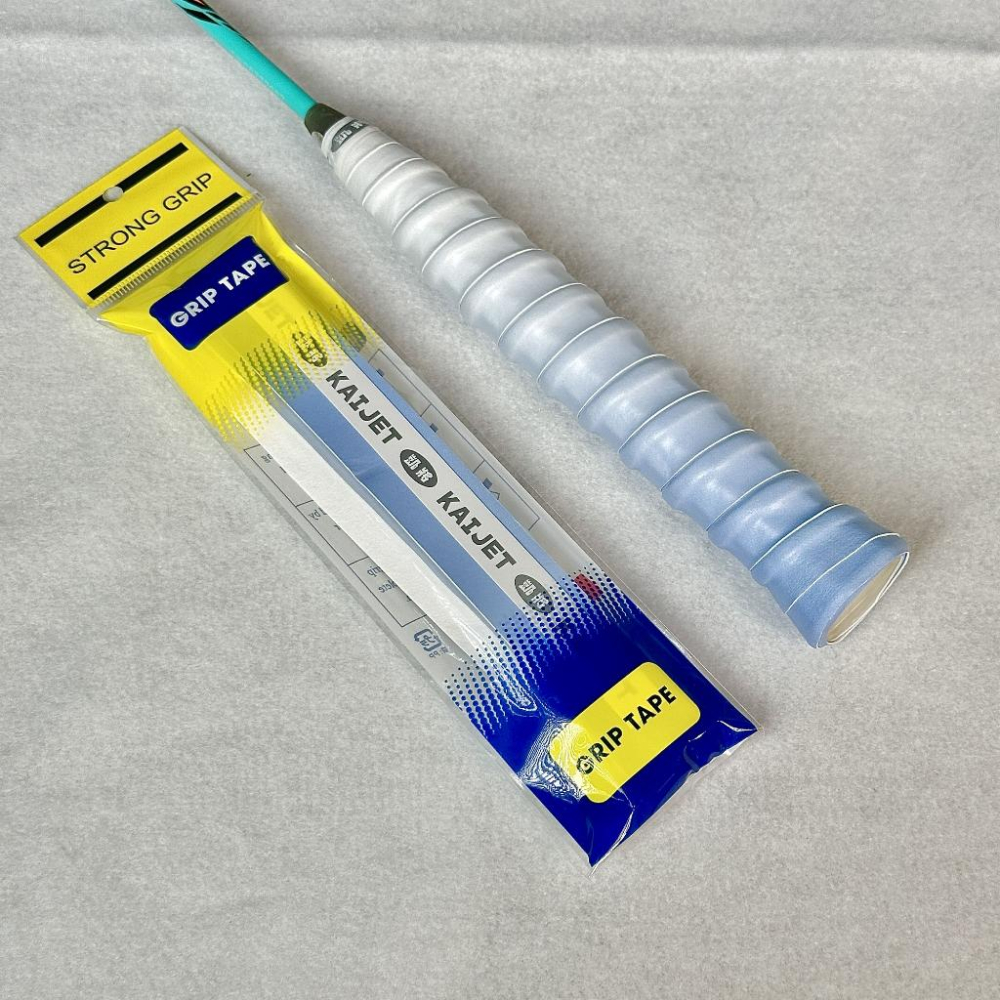 凱將體育/  龍骨握把布 羽球 清新漸層 多色 KJ128 黏性 吸汗 耐磨 防滑 手柄綁帶 手膠-細節圖6