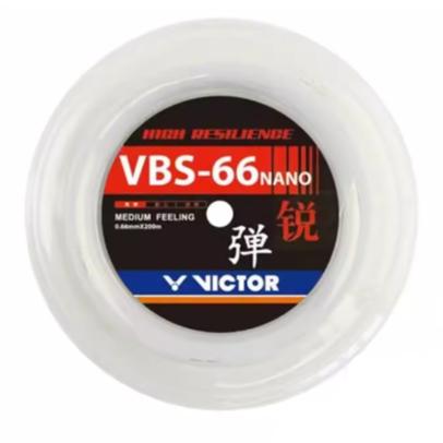 【凱將體育羽球店】VICTOR VBS-66N VBS-63 大盤線 0.66mm 0.63mm  200M 白 黃-細節圖3