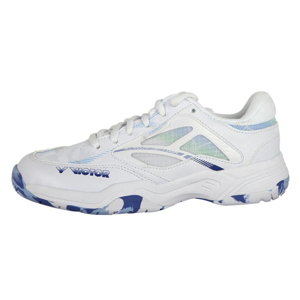 【凱將體育羽球店】VICTOR A362 JR AF 亮白/深寶藍  羽球鞋 兒童鞋 勝利 童鞋 kids 2024-細節圖2