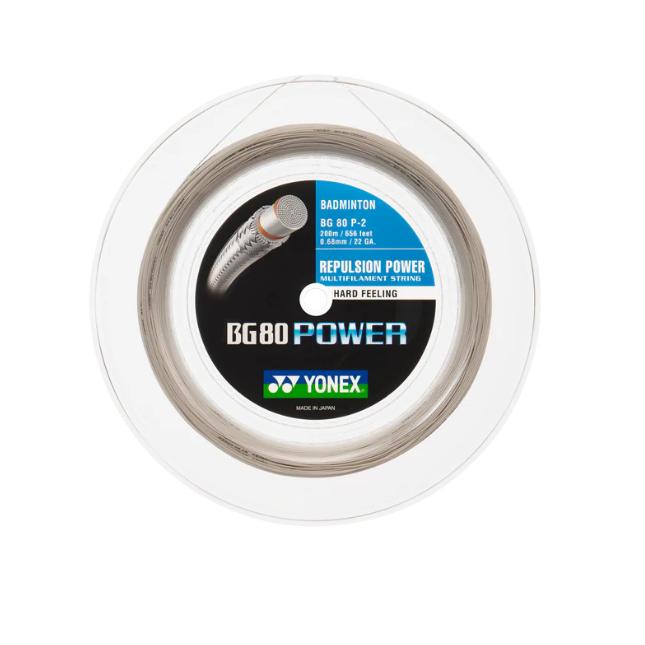 【凱將體育羽球店】YONEX BG80P BG80POWER 大盤線 0.68mm 200m-細節圖2