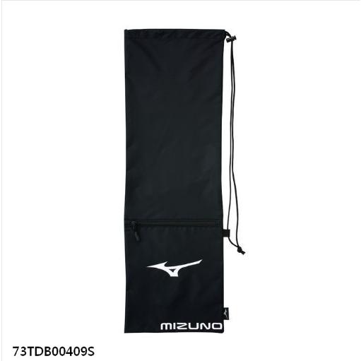 【凱將體育】MIZUNO 防水 拍袋 羽用束口袋 羽球 球袋 73TDB00409 防撥水 可容納1-2支羽球拍-細節圖2