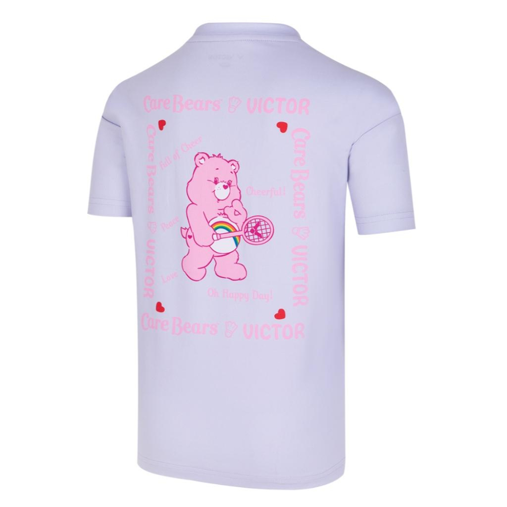 【凱將體育】 CARE BEARS X VICTOR 夢幻聯名 T-SHIRT-細節圖6