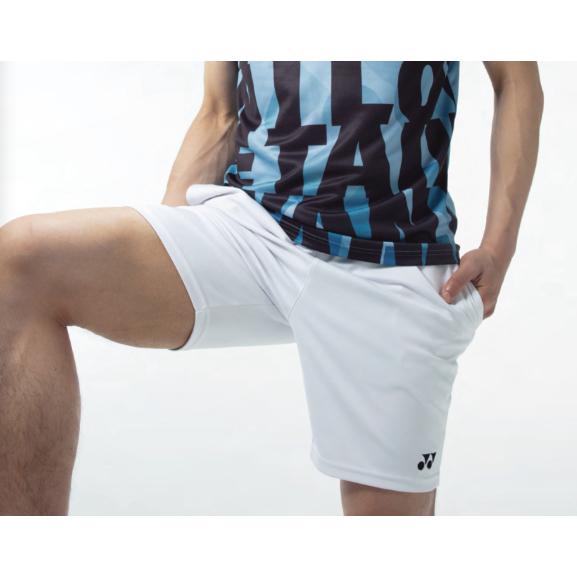 【凱將體育羽球店】YONEX 運動短褲 白色 短褲 選手著用 12022TR-細節圖5