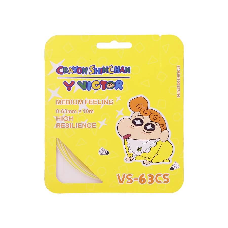 【凱將體育】勝利 X 蠟筆小新 現貨 聯名拍線 VS-63CS 小新 羽球 羽球線 拍線 VICTOR 小白 小葵-細節圖3