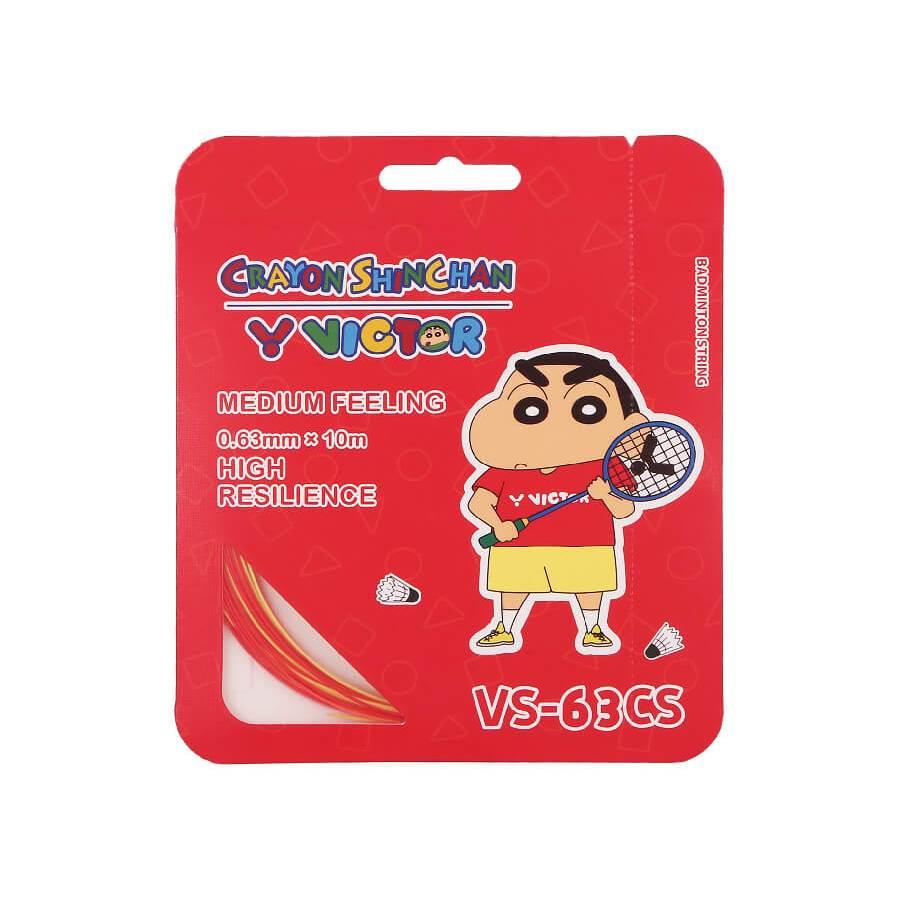 【凱將體育】勝利 X 蠟筆小新 現貨 聯名拍線 VS-63CS 小新 羽球 羽球線 拍線 VICTOR 小白 小葵-細節圖5