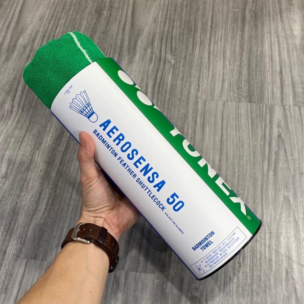 【凱將體育羽球店】YONEX 2024奧運 紀念毛巾 存錢筒 運動毛巾 羽球造型存錢筒-細節圖3