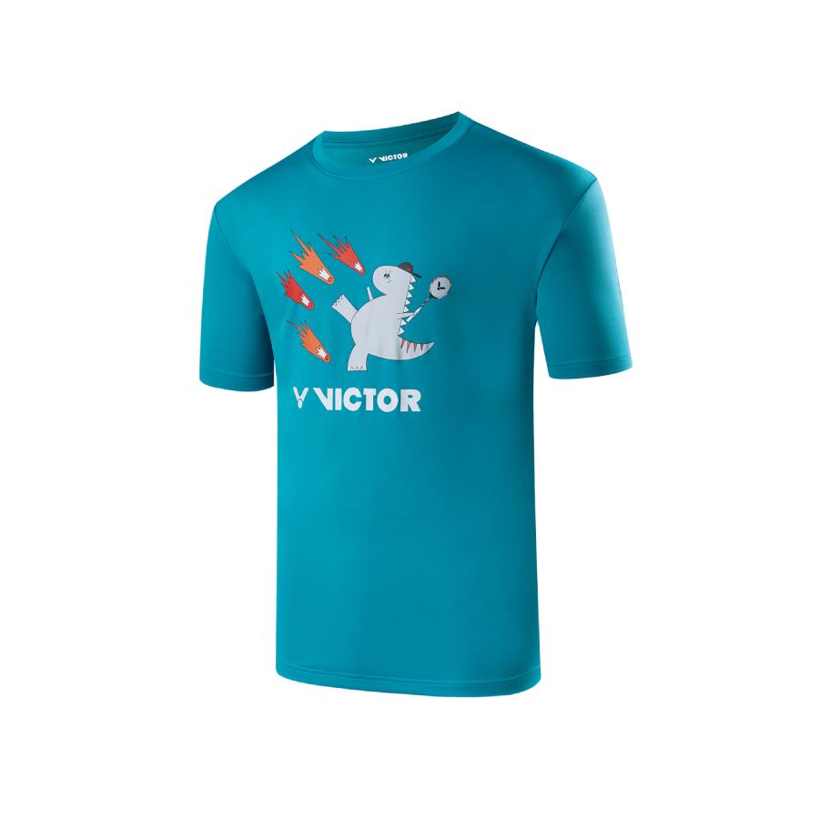 【凱將體育羽球店】VICTOR 勝利 恐龍的逆襲 T-Shirt (中性款) T-2401 F-細節圖3