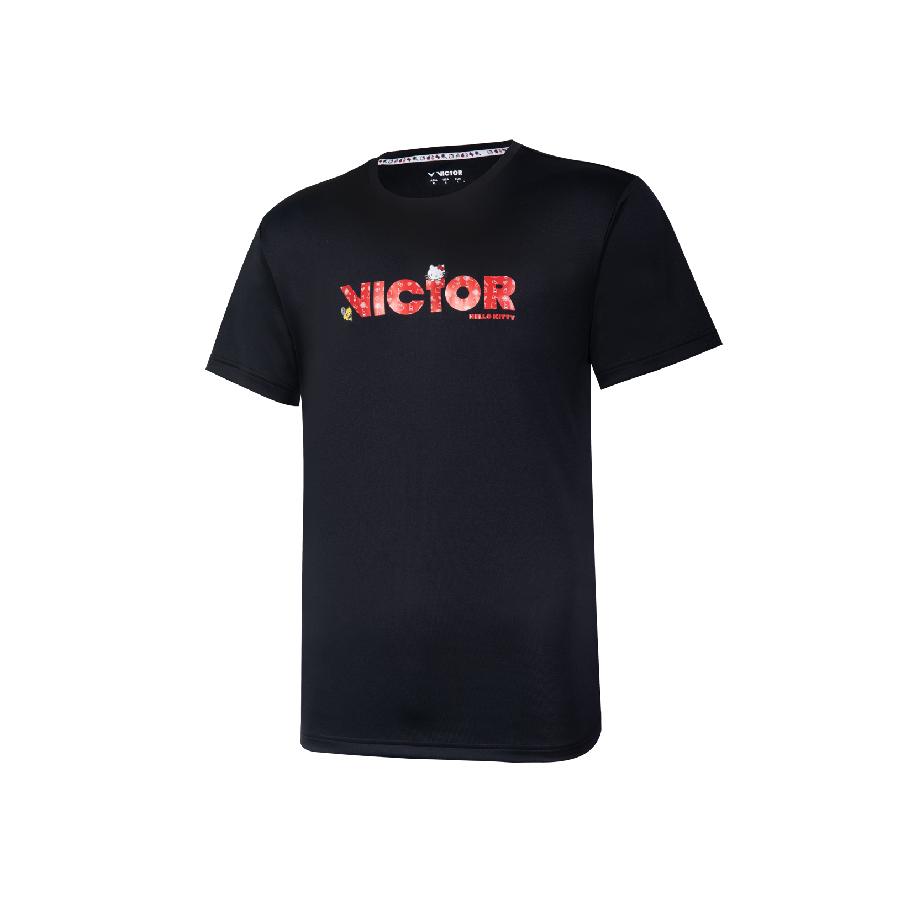 【凱將體育羽球店】VICTOR X HELLO KITTY聯名 T恤 T-KT A /C 可愛 球衣 羽球 凱蒂貓-細節圖3