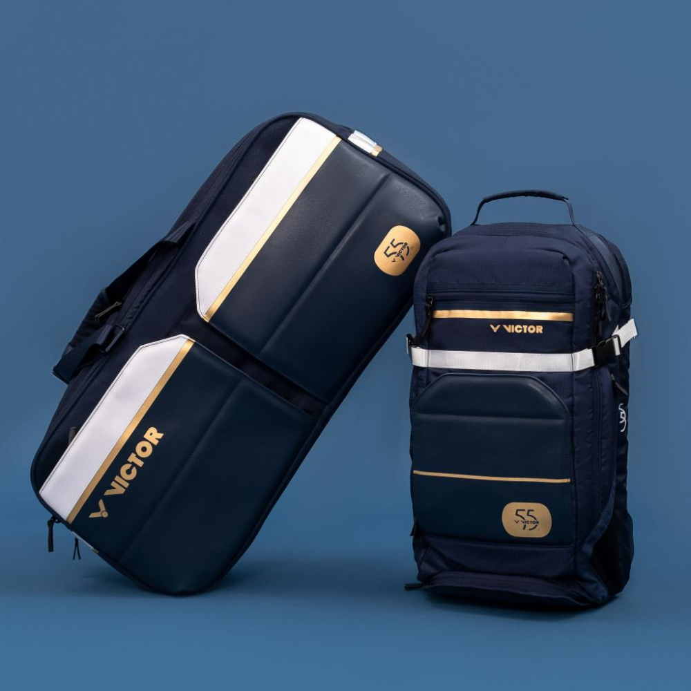 【凱將體育羽球店】VICTOR 55周年系列 後背包 BR9012-55 羽球 球袋 拍袋 背包 獨立鞋層-細節圖5