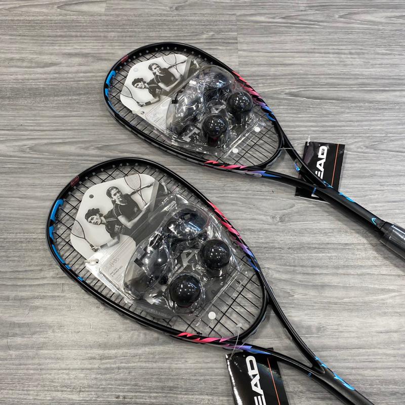 【凱將體育羽球店】Head 壁球拍 含壁球2顆+護目鏡組 spark elite/team pack  新手入門-細節圖2