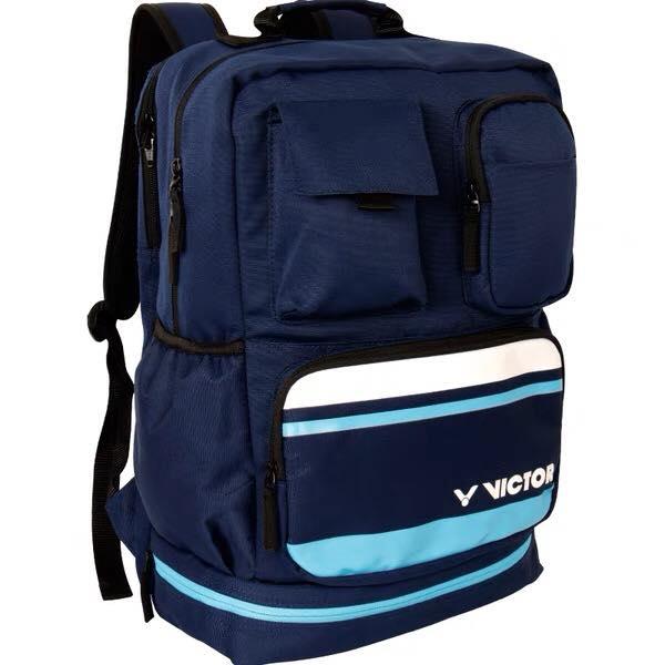 【凱將體育羽球店】VICTOR 後背包 獨立鞋層 贈送單背小包 BR3046CTB-細節圖2