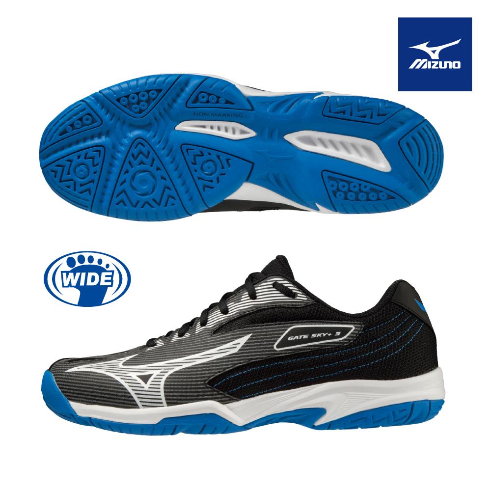 【凱將體育羽球店】MIZUNO GATE SKY plus3 寬楦 羽球鞋 基本款 71GA234009 006 002-細節圖4