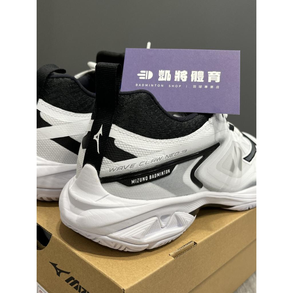 【凱將體育羽球店】MIZUNO WAVE CLAW NEO 3 羽球鞋 71GA247320 美津濃 新款-細節圖2