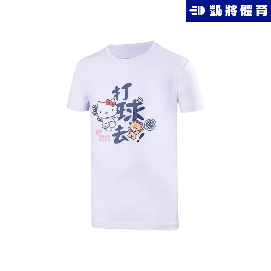 【凱將體育羽球店】VICTOR X HELLO KITTY聯名 T恤-打球款(兒童) T-KT202JR I/A 球衣-細節圖2