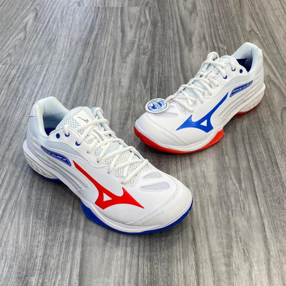 【凱將體育羽球店】MIZUNO WAVE CLAW 2  羽球鞋 鴛鴦對色 71GA211026-細節圖2