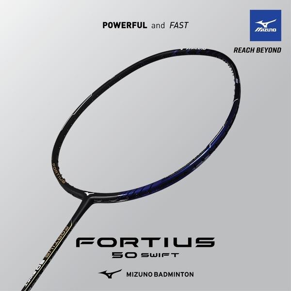 【凱將體育羽球店】Mizuno 羽毛球拍 羽球拍 金屬藍  Fortius 50 Swift 73Mtb15002-細節圖3
