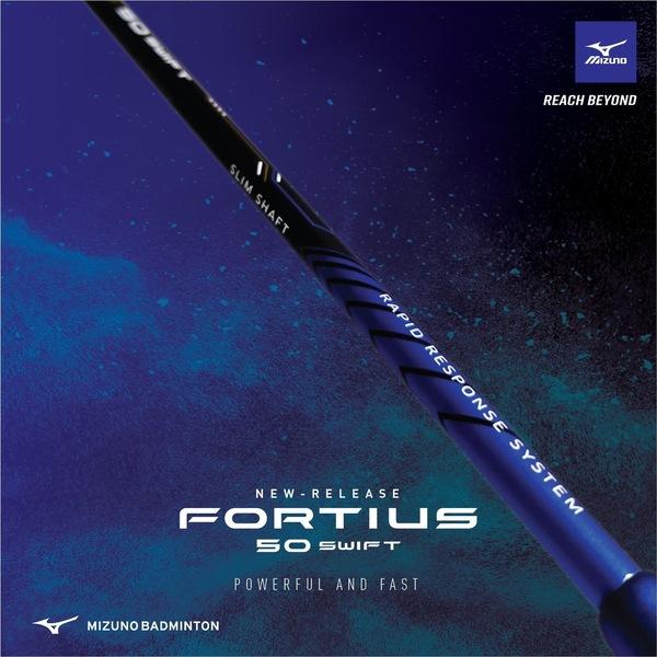 【凱將體育羽球店】Mizuno 羽毛球拍 羽球拍 金屬藍  Fortius 50 Swift 73Mtb15002-細節圖5
